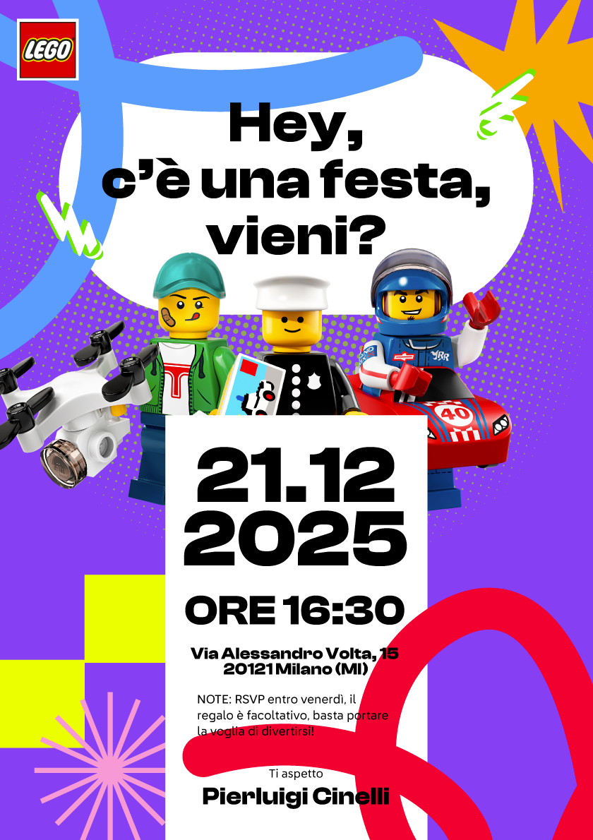 Lego card template